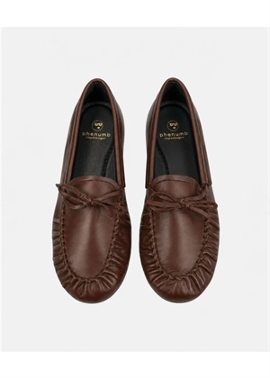 Feather loafers Leather Ebony Phenumb 